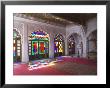 Colourful Stained Glass In The Maharaja's Throne Room, Meherangarh Fort Museum, Jodhpur, India by Eitan Simanor Limited Edition Print