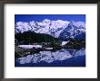 Reflection Of Mont Blanc In Mountain Lake, Chamonix Valley, Rhone-Alpes, France by Gareth Mccormack Limited Edition Print