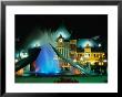 Fountain In Front Of Montreal's Gare Du Palais (Railway Station), Quebec City, Canada by Wayne Walton Limited Edition Print