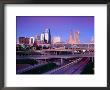 City Skyline With Freeway In Foreground, Kansas City, Usa by Richard Cummins Limited Edition Print