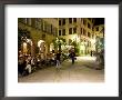 People Sitting At Outdoor Cafes And Restaurants, Stuttgart, Germany by Yadid Levy Limited Edition Print