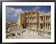 A Restored Theater At The Site Of The Ancient Roman City Of Sabratha by Robert Sisson Limited Edition Print