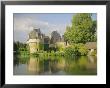 Bazouges Chateau And The River Loire At Sarthe, Pays De La Loire, Loire Valley, France, Europe by G Richardson Limited Edition Print