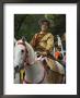 Traditional Costume And Horse, Ceremony For Archery Festival, Tokyo, Japan by Christian Kober Limited Edition Print