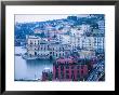 Buildings Along Waterfront, Posilipo, Naples, Campania, Italy by Greg Elms Limited Edition Print