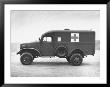 Side View Of Ambulance by George Strock Limited Edition Pricing Art Print