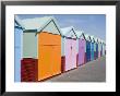 Beach Huts, Hove, Sussex, England, United Kingdom by Ethel Davies Limited Edition Print