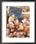 Onions At Market Stall, Bergerac, Dordogne, France by Per Karlsson Limited Edition Print
