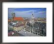 The Town Hall In Marienplatz, Munich, Bavaria, Germany, Europe by Gavin Hellier Limited Edition Pricing Art Print