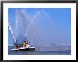 A Fireboat On The Mighty Mississippi River, Louisiana, Usa by John Elk Iii Limited Edition Print