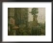 A City Street Scene Blurred By Rain by Todd Gipstein Limited Edition Print