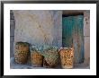 Doorway With Basket Of Grapes, Village In Cappadoccia, Turkey by Darrell Gulin Limited Edition Pricing Art Print