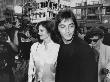 Actor Scott Baio With Actress Lesley Ann Warren Arriving At Movie Premiere Of When Harry Met Sally by Kevin Winter Limited Edition Print