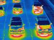 Thermal Imagery Of Traffic On The Capital Beltway by Tyrone Turner Limited Edition Pricing Art Print