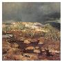 Rain Shower In A Bog In Norway by Eugen Bracht Limited Edition Pricing Art Print