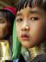 Close Up Of A Padaung Ring Necked Girl In Burma by Scott Stulberg Limited Edition Print