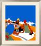 East Coast Joys No. 2, Sun-Bathing by Tom Purvis Limited Edition Pricing Art Print