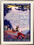 La Route Des Alpes by Roger Broders Limited Edition Print