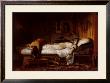 The Death Of Cleopatra by Jean André Rixens Limited Edition Pricing Art Print