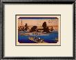 Tokaido No. 3, Ferry On The River by Ando Hiroshige Limited Edition Print
