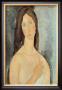 Jeanne Hebuterne Aux Epaules Nues by Amedeo Modigliani Limited Edition Print