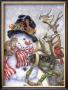 Frosty, Prance And Friends by Donna Race Limited Edition Print