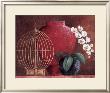 Orchids And Bird-Cage Ii by L. Morales Limited Edition Print