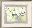 Bouquet In Platinum I by Deborah K. Ellis Limited Edition Print