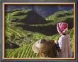 Zhuang Girl With Rice Terraces by Keren Su Limited Edition Print