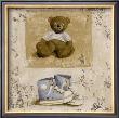 Nounours Bleu Et Chaussures by Veronique Didier-Laurent Limited Edition Pricing Art Print