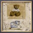 Nounours Bleu Et Chaussures by Vã©Ronique Didier-Laurent Limited Edition Print