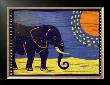 Woodblock Elephant by Benjamin Bay Limited Edition Pricing Art Print