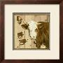 Vache Marron Et Blanche by Clauva Limited Edition Print