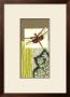 Dragonfly Tapestry Iii by Jennifer Goldberger Limited Edition Print