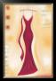 Red Evening Gown Ii by Lucy Barnard Limited Edition Print