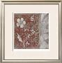 Taupe And Cinnabar Tapestry Ii by Jennifer Goldberger Limited Edition Pricing Art Print