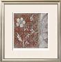 Taupe And Cinnabar Tapestry Ii by Jennifer Goldberger Limited Edition Print