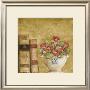 Potted Flowers With Books Vii by Eric Barjot Limited Edition Print
