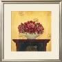 Red Peonies On Chinese Chest by Janet Brignola-Tava Limited Edition Pricing Art Print