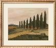 Shady Tuscan Road by J. Clark Limited Edition Print