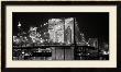 Brooklyn Bridge At Night by Jet Lowe Pricing Limited Edition Art Print