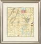 Army Map Of The Seat Of War In Virginia, C.1862 by J. Goldsborough Bruff Limited Edition Pricing Art Print