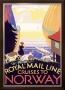 Royal Mail Ocean Line, Norway by Herrick Limited Edition Pricing Art Print