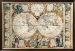 Antique Map, Mappe Monde, 1755 by Jean-Baptiste Nolin Limited Edition Pricing Art Print