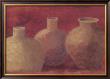 Three Clay Pots by Lucciano Simone Limited Edition Pricing Art Print