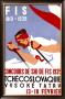 Czech Downhill Snow Ski by Horak & Koutsky Limited Edition Pricing Art Print