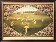 English And Australian Cricketers by I.F. Weedon Limited Edition Print