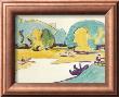 Park Landscape In Dresden, C.1910 by Ernst Ludwig Kirchner Limited Edition Print