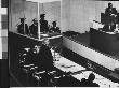 Chief Defense Counsel With Other Attorneys At Trial For Nazi War Criminal Adolf Eichmann by Gjon Mili Limited Edition Print