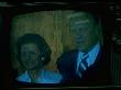 Tv Image Of President And Mrs. Gerald R. Ford Following His Swearing In As 38Th Us Pres by Gjon Mili Limited Edition Print